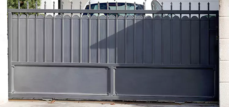 Metal Driveway Gate Installation Washington